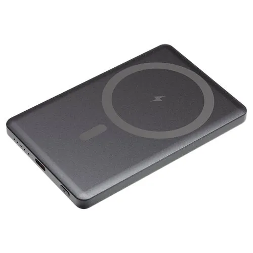 Power Bank Sans Fil 5000mAh Aluminium Recyclé Personnalisable