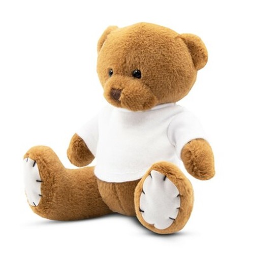 Ours en Peluche Personnalisable avec T-shirt Imprimable 15 cm