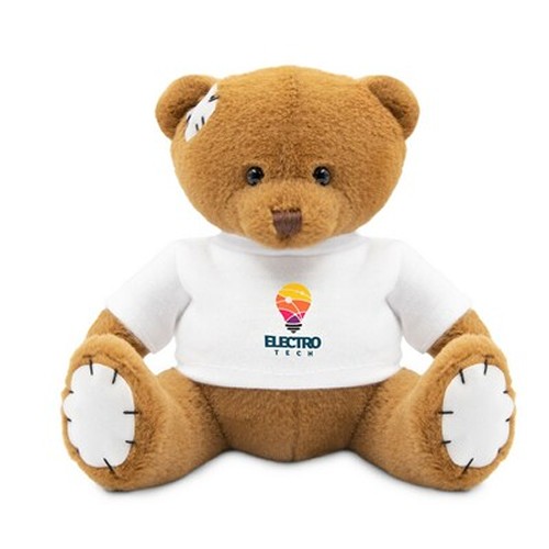 Ours en Peluche Personnalisable avec T-shirt Imprimable 15 cm