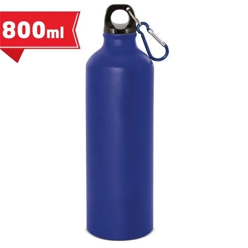 BOUTEILLE EN ALUMINIUM AVEC MOUSQUETON 800 ML "TUAREG"