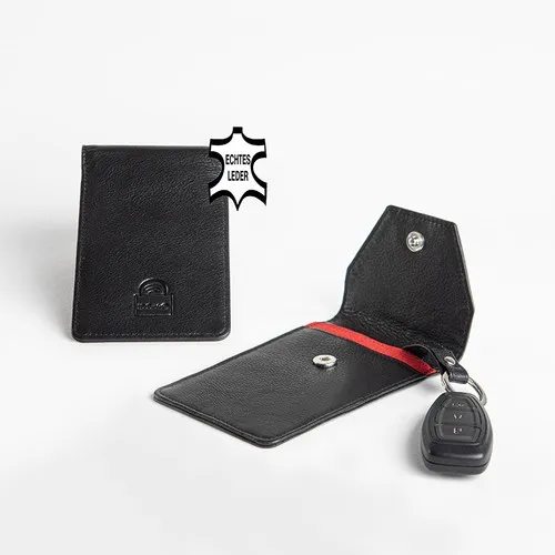 Étui Clés Anti-Piratage RFID Personnalisable - Protection Keyless