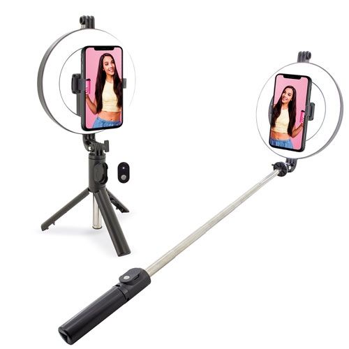 Trépied Smartphone Publicitaire Personnalisable - Pieds Ajustables