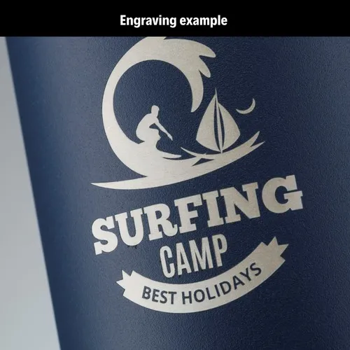 MUG ISOTHERME NORDIC AVEC DEUX BOUCHONS, 650 ml