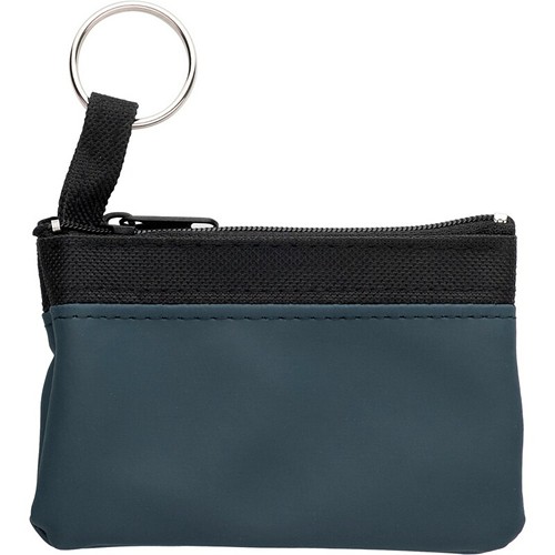 Porte-clés porte-monnaie zippé personnalisable en nylon 600D