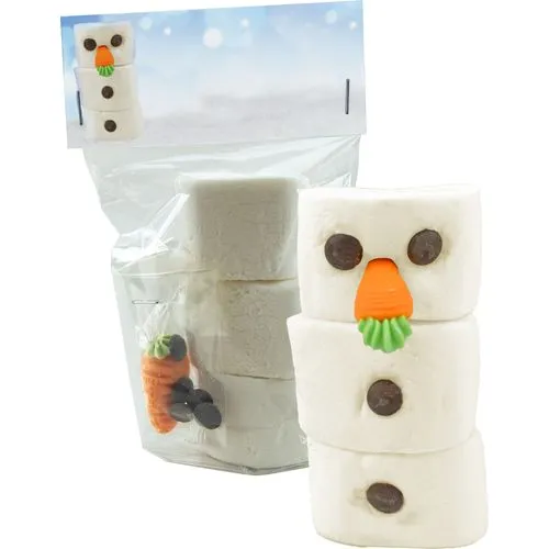 Bonbons Cœurs au Vin Chaud Personnalisés - Cadeau Client Noël