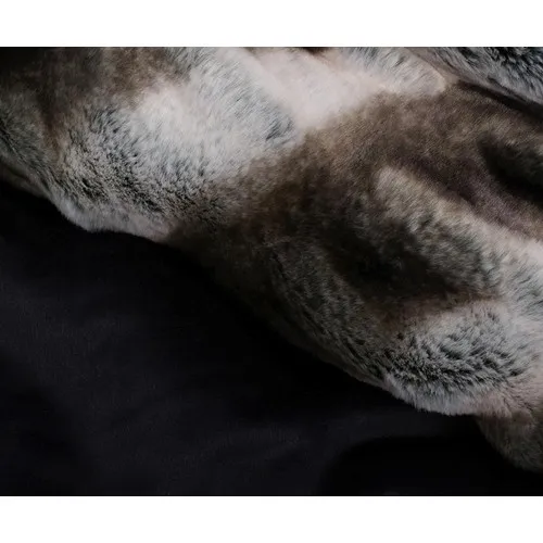 Couverture gris marbré personnalisable par sérigraphie