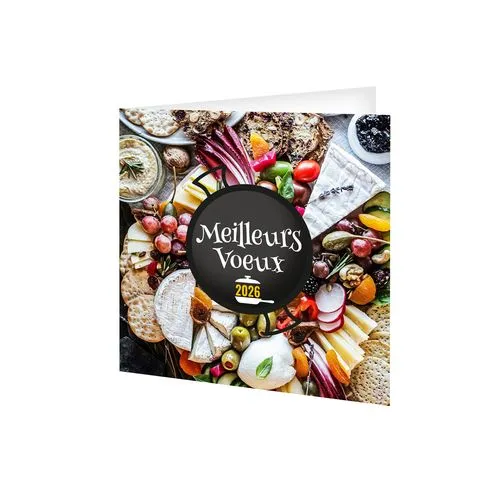 CARTE DE VOEUX - CORSE 2026  AVEC ENVELOPPE - SANS MARQUAGE