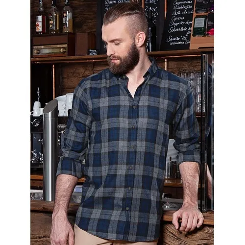 Chemise à carreaux pour hommes Urban-Style