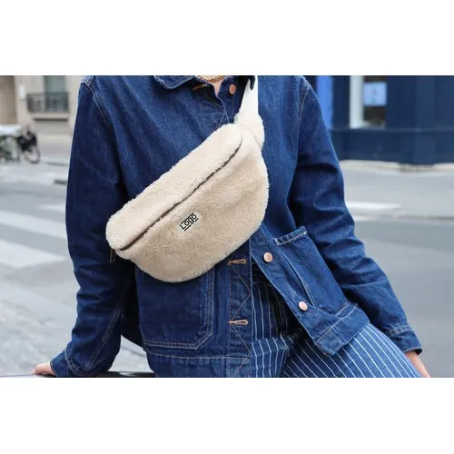 Sac Banane Sherpa Écologique - Coton GOTS & Polyester Recyclé