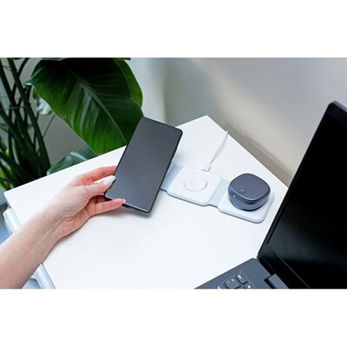 Chargeur sans fil pliable 15W 3-en-1 personnalisable