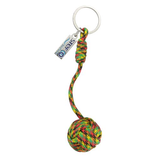 Porte-clés Corde Nautique Pomme de Touline - Zamac Personnalisable