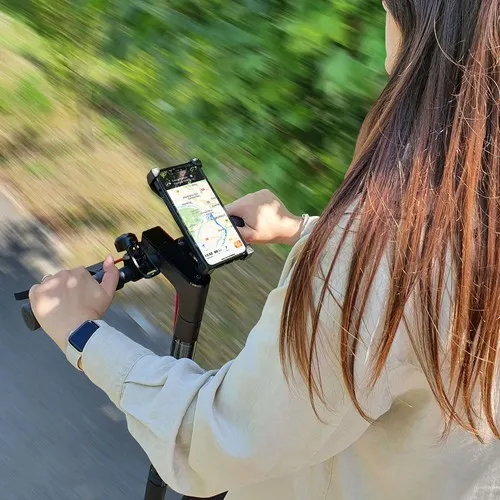 SUPPORT VELO / MOTO / TROTTINETTE - SMARTPHONE JUSQU'A 6.9"