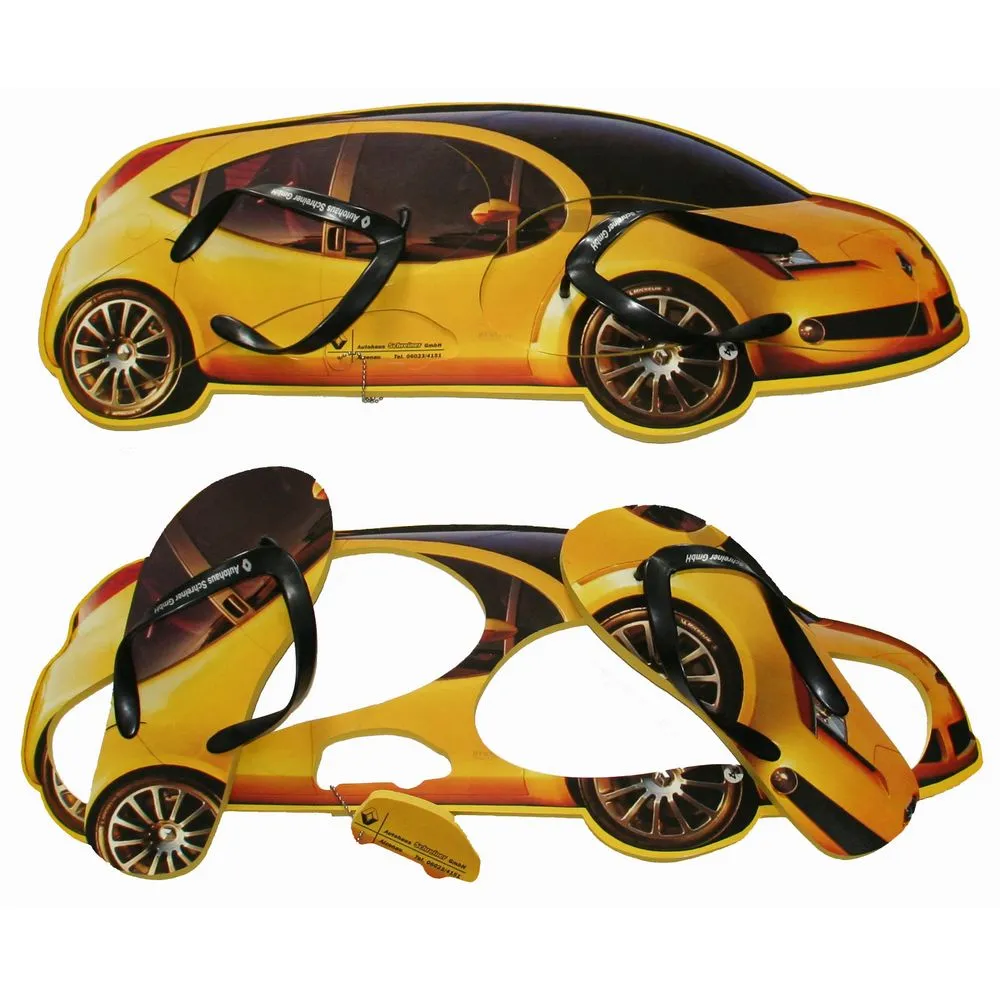 Tongs EVA + Plaque + Porte-Clé