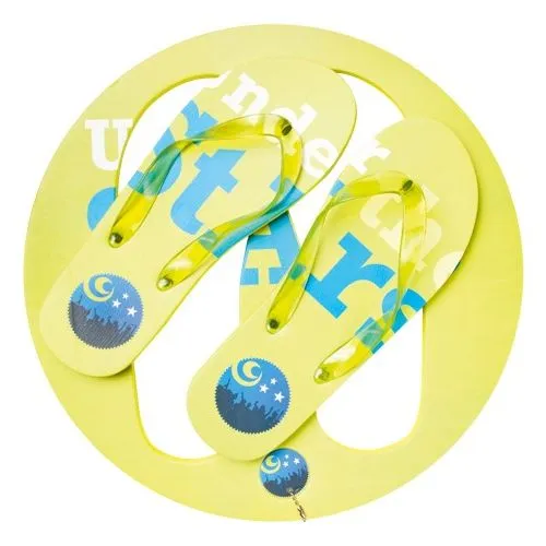 Tongs EVA + Plaque + Porte-Clé