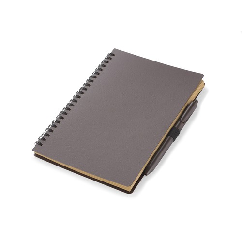 Carnet A5 Éco-Responsable en Grains de Café avec Stylo Assorti
