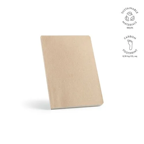 Carnet Joyce couverture en feuille bananier, 196p 80g/m²
