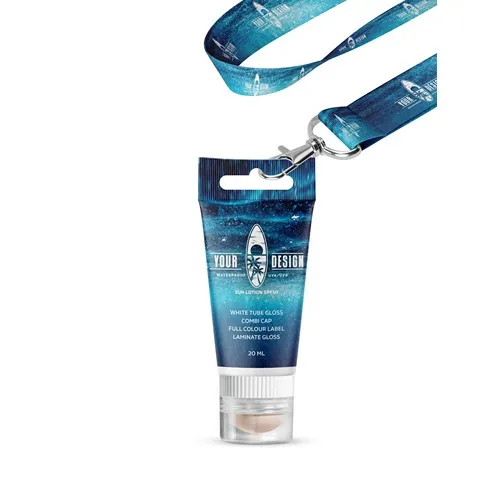 Sachet Crème Solaire SPF 30 Personnalisable 3 ml - Protection UVA/UVB