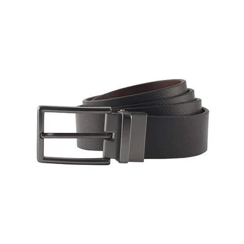 Ceinture Cuir Réversible Personnalisable - Noir/Marron