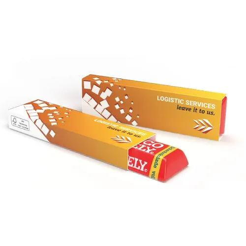 BARRES DE CHOCOLAT TONY’S CHOCOLONELY dans un étui personnalisé