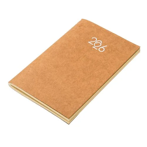 Agenda de poche hebdomadaire 2026 personnalisable - Format compact