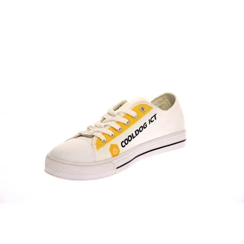 Sneaker Basse Personnalisable en Toile – Logo Full Color