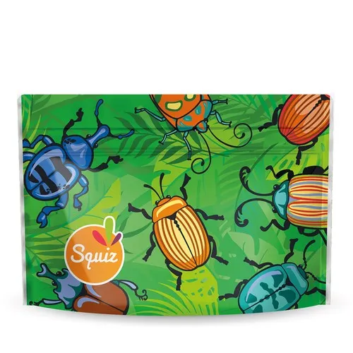 Sac à goûter réutilisable motif Insectes - Personnalisable