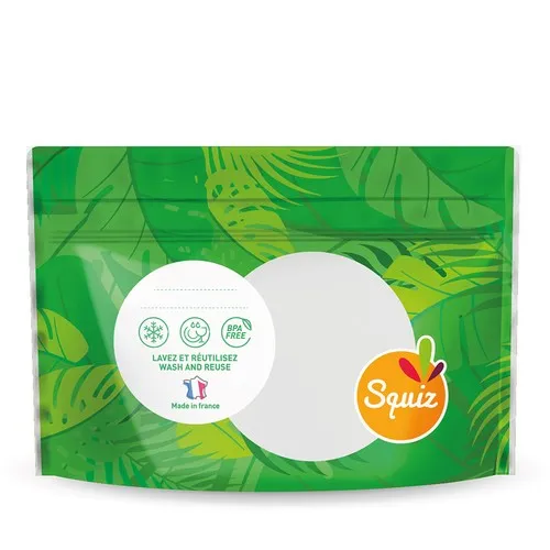 Sac à goûter réutilisable motif Insectes - Personnalisable