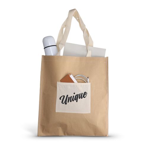 Sac Shopping Holographique PVC Personnalisable - Effet Visuel Éclatant