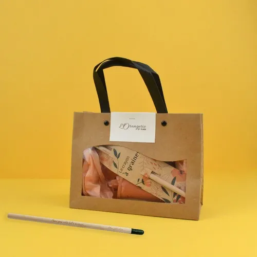 Kit Crayon à Graines Personnalisable - Cadeau Écologique Premium