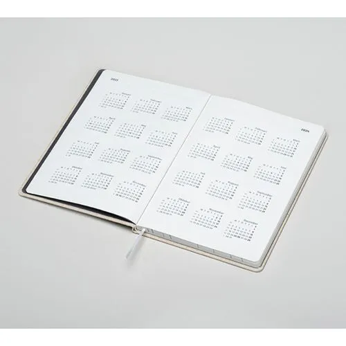 Agenda personnalisé couverture rigide LINO - Fabrication écoresponsable