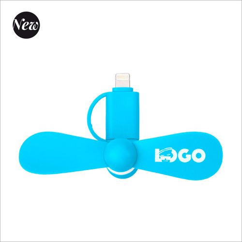 Ventilateur USB Personnalisable 3 en 1 - Objet Publicitaire High-Tech