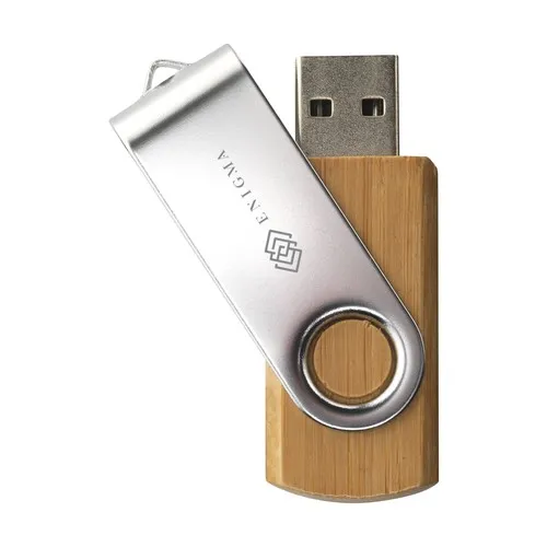 Twist Bamboo en stock clé USB 8 GB