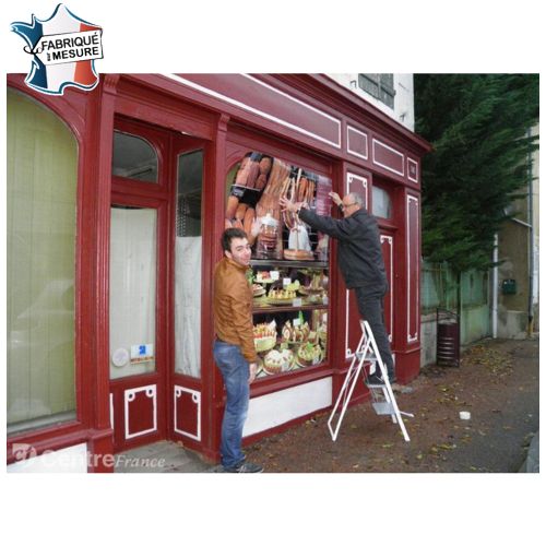 Adhésif Vitrine Personnalisé - Vitrophanie Sur Mesure