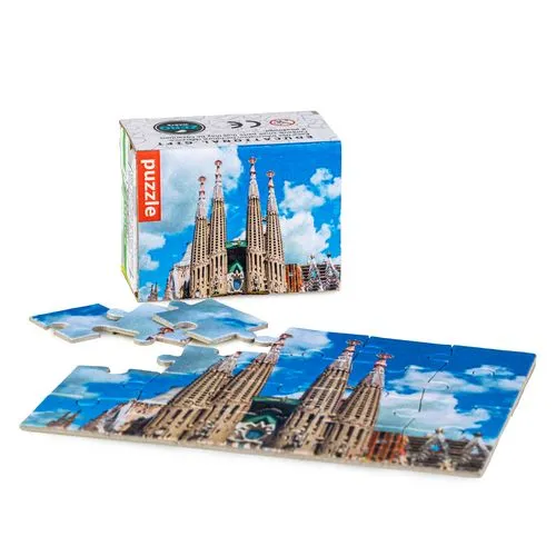 Boîte à Puzzle Recyclée Personnalisable - Format Moyen