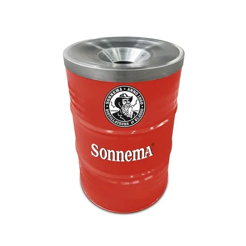 Poubelle Baril 200L Personnalisable RAL - Couvercle Ignifugé