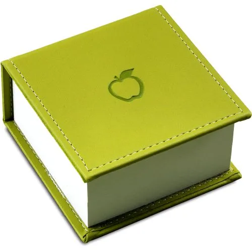 Porte-notes écologique en matière de pomme personnalisable