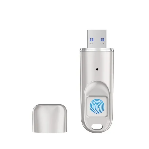 Cryptage des empreintes digitales sur clé USB USB 3.1 128GB Métal