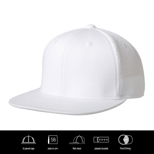 Casquette Sport Premium Coton/Microfibre Personnalisable