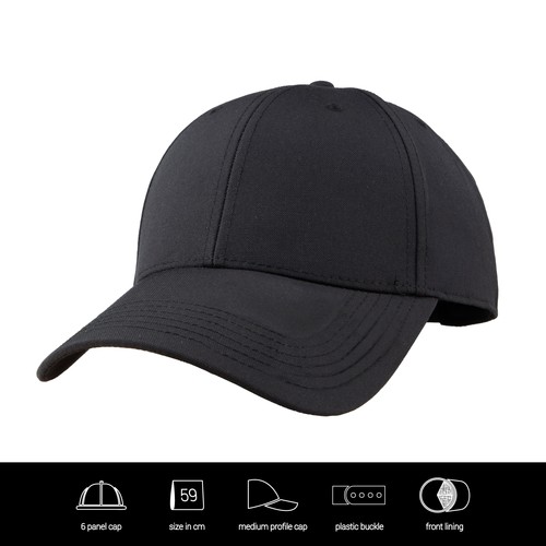 Casquette Sport Premium Coton/Microfibre Personnalisable
