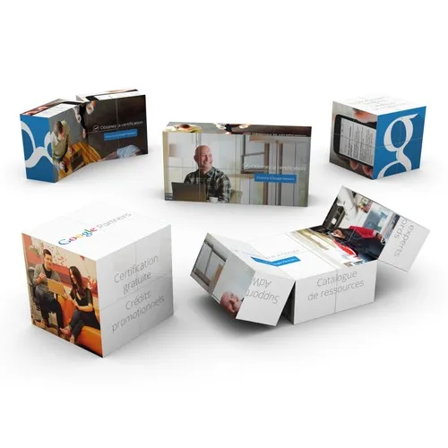 Cube Magique Publicitaire Personnalisé 7 cm - Objet Anti-Stress