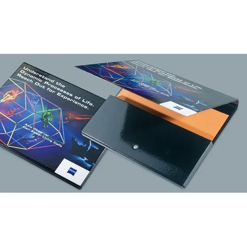 Chemise rigide A4 personnalisable avec fermeture magnétique 2mm