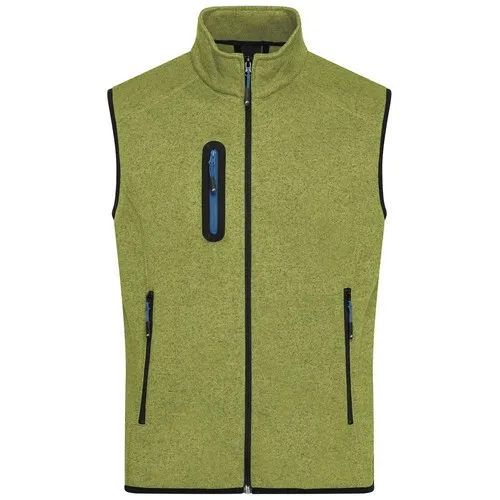 Veste polaire tricotée homme