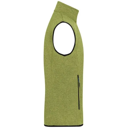 Veste polaire tricotée homme