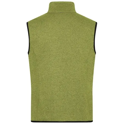 Veste polaire tricotée homme