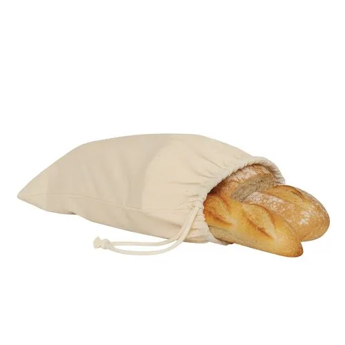 Sac à vrac en coton avec cordon - Personnalisable