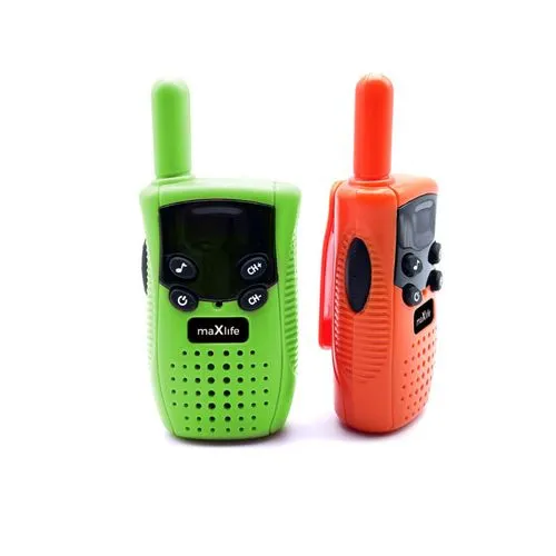 Pack 2 Talkies-Walkies Enfants Personnalisables - Portée 300m