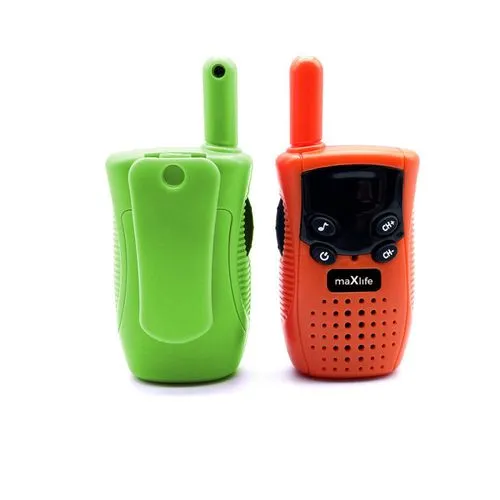 Pack 2 Talkies-Walkies Enfants Personnalisables - Portée 300m