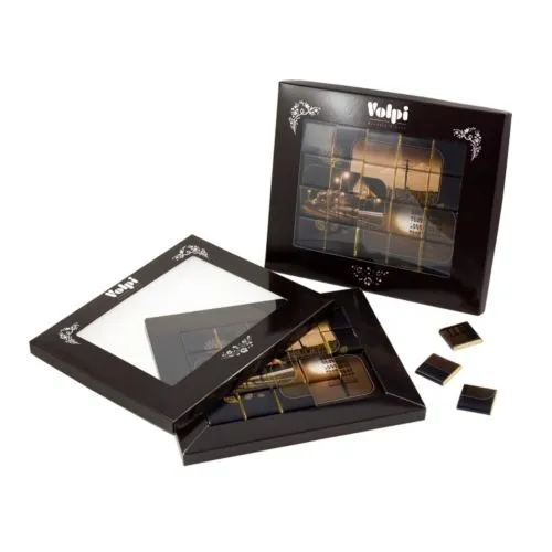 Casse-tête avec 20 chocolats belges