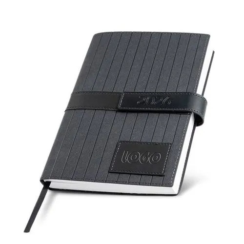 Agenda Quotidien A5 Personnalisable - Fermeture Magnétique Premium