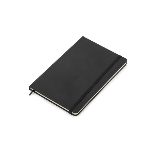 Cahier A5 à carreaux personnalisable - Couverture similicuir souple